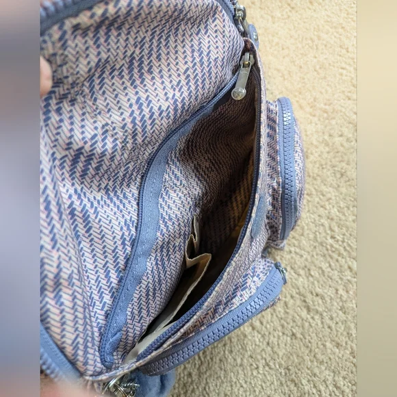 Kipling Live.Light Lovebug Backpack Blue and Pink - Picture 13 of 17